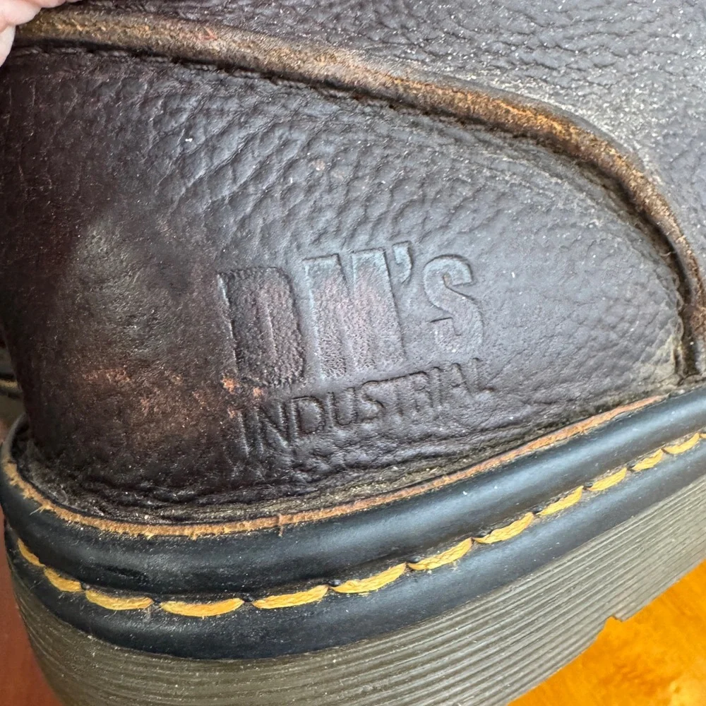 Dr Marten’s Industrial Sussex‎ leather ankle boots size 11M